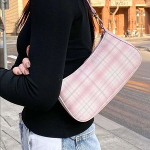 Baguette Bag| Mini Bag| Plaid Bag | Bags